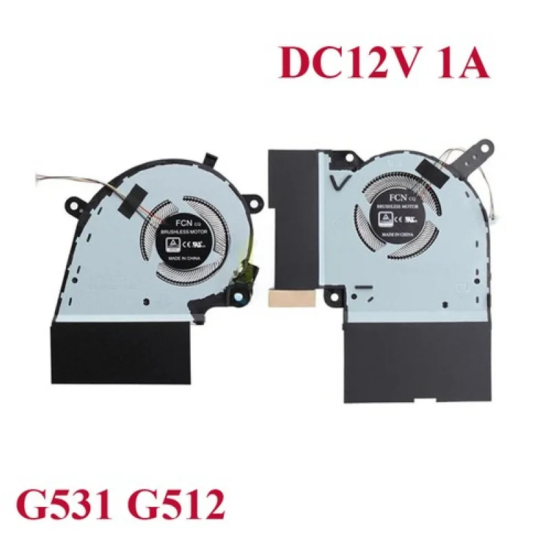 

A++For Asus ROG GL531GW G532LV GL731GW G732LV PC Cooler Radiator DC12V CPU GPU Fans