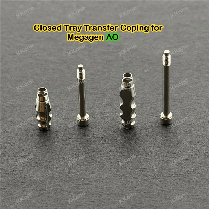 10Sets Dental Implant Accessories Closed Tray Transfer Coping For Megagen AO for Dental Clinic
