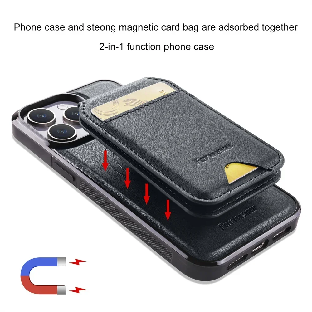 ทนทานกระเป๋าสตางค์แบบถอดได้ช่องเสียบการ์ดซองหนังสำหรับ Google Pixel 10 9 Pro XL 8 7 6A Pro Wireless Charge กันกระแทกป้องกันฝาครอบ