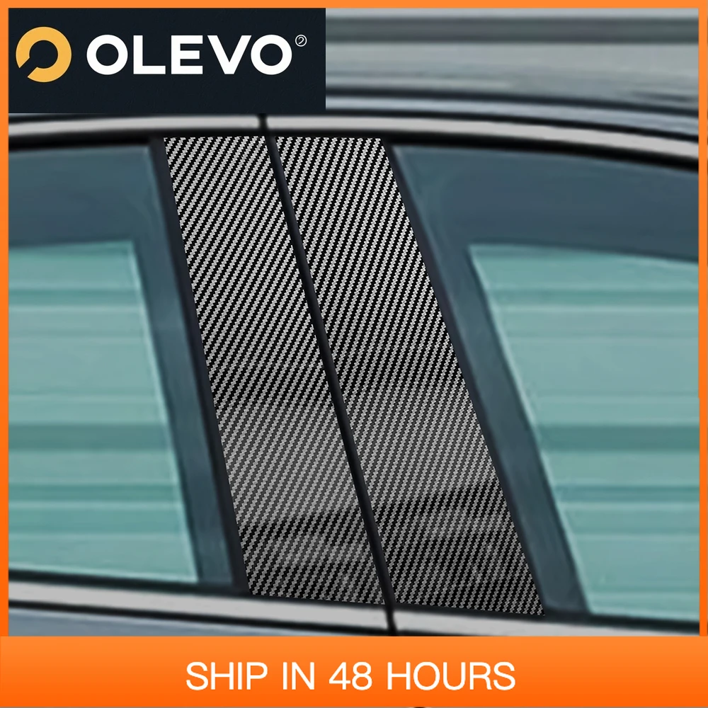 New B Pillars Sticker For Alfa Romeo Giulietta 940 2010 2011 2012 2013 2014 2015 2016 2017 2018-2020 Carbon Fiber Style Glossy B