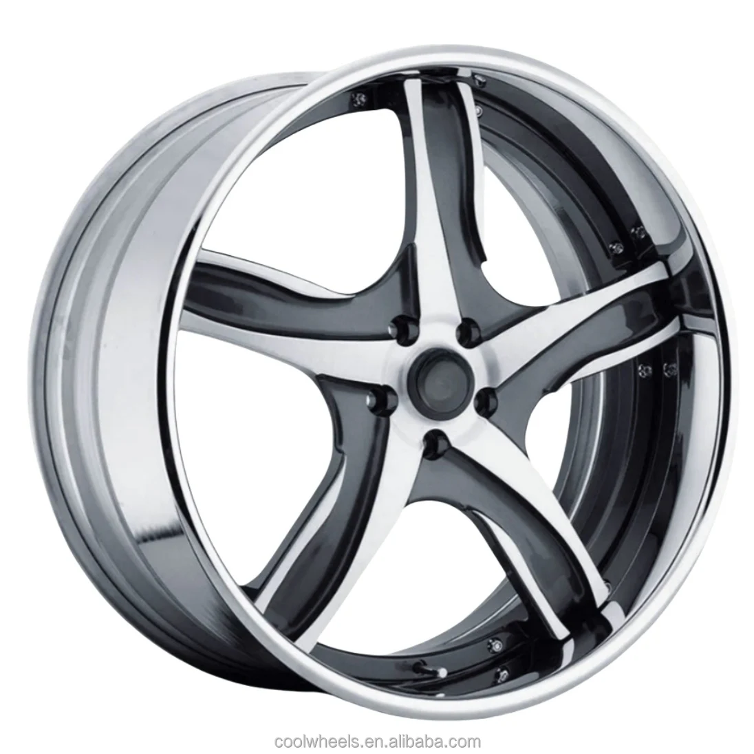 

Bku 3 Piece Wheels Forged 20 21 22 24 26 Inch Rims Concave Deep Dish Alloy Wheels Hubs for Gmc Yukon Tahoe Suburban Ford Explore