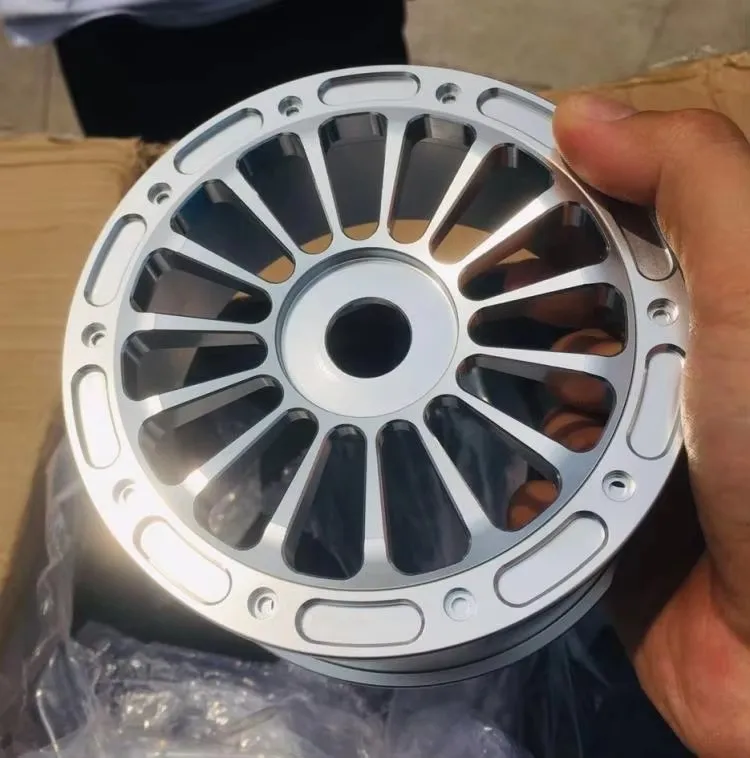 CNC Aluminum Wheel Hub Set for 1/5 Scale Rovan ROFUN F5 MCD XS5 RR5