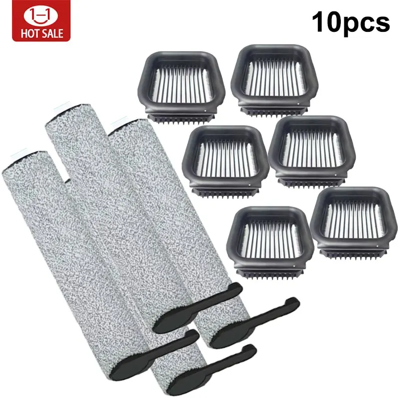 Für Laresar S7 Pro Bodenreiniger Rollenbürste Filter Austauschbare Staubsauger-Zubehörteile Ersatzteile Waschbare Bodenbürste – Detail 4