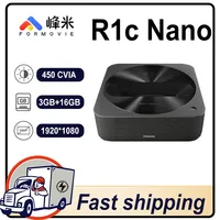 Formovie Fengmi R1c Nano Ultra Short Focus Laser Projector 1080P 1050ANSI Lumens 2000:1 Contrast 40-100inch Home Theatre Beamer