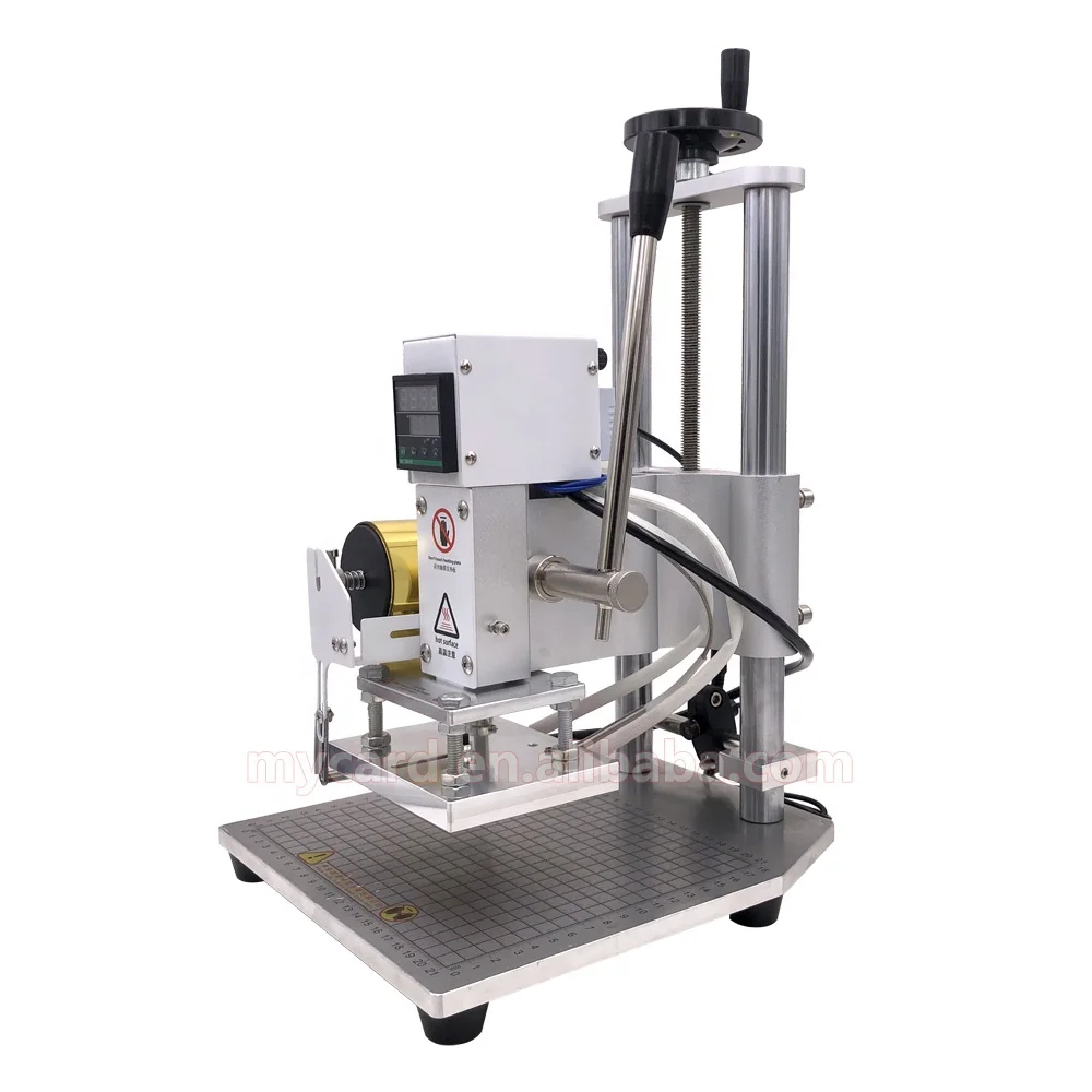 

Alignment Manual Digital Logo Embossing Heat Press Hot Stamping Machine