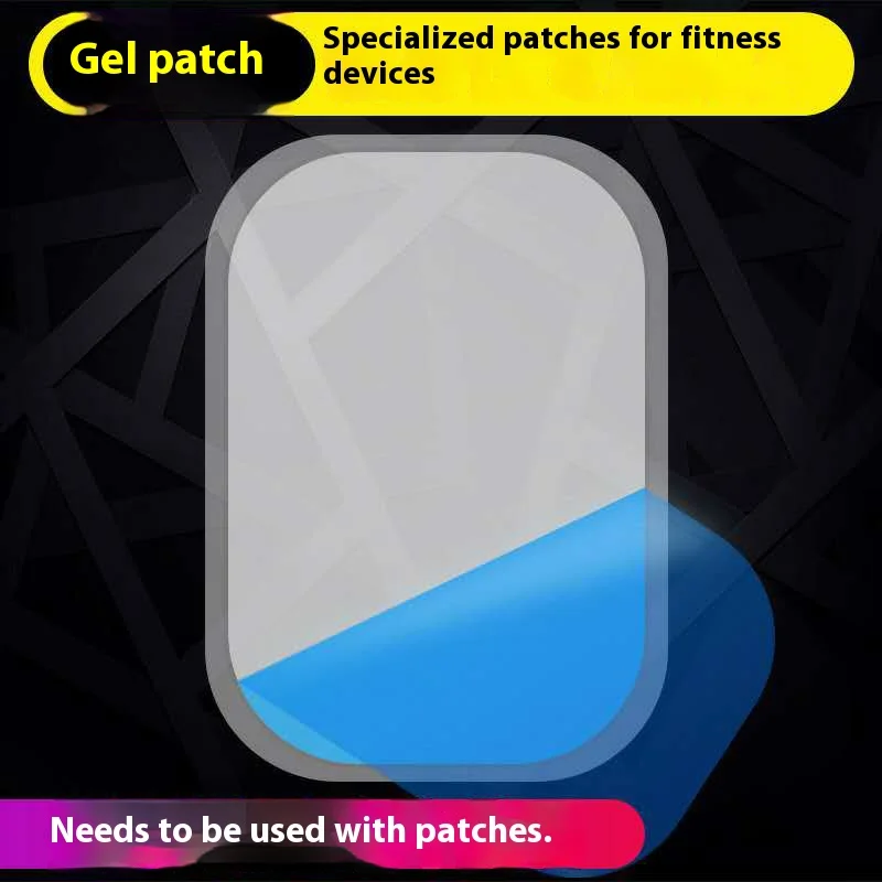 Abdominal muscle adhesive fitness belly pad water gel patch 40*60 EMS trainer  replacement