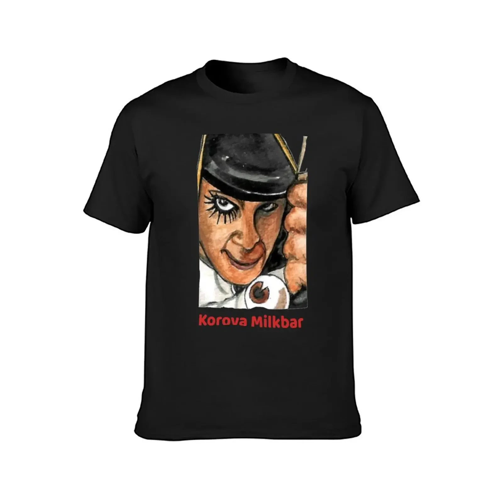 Korova Milkbar / Clockwork Orange / Movie / Alex Thriller T-Shirt funny shirt cotton plain tees men graphic t shirts