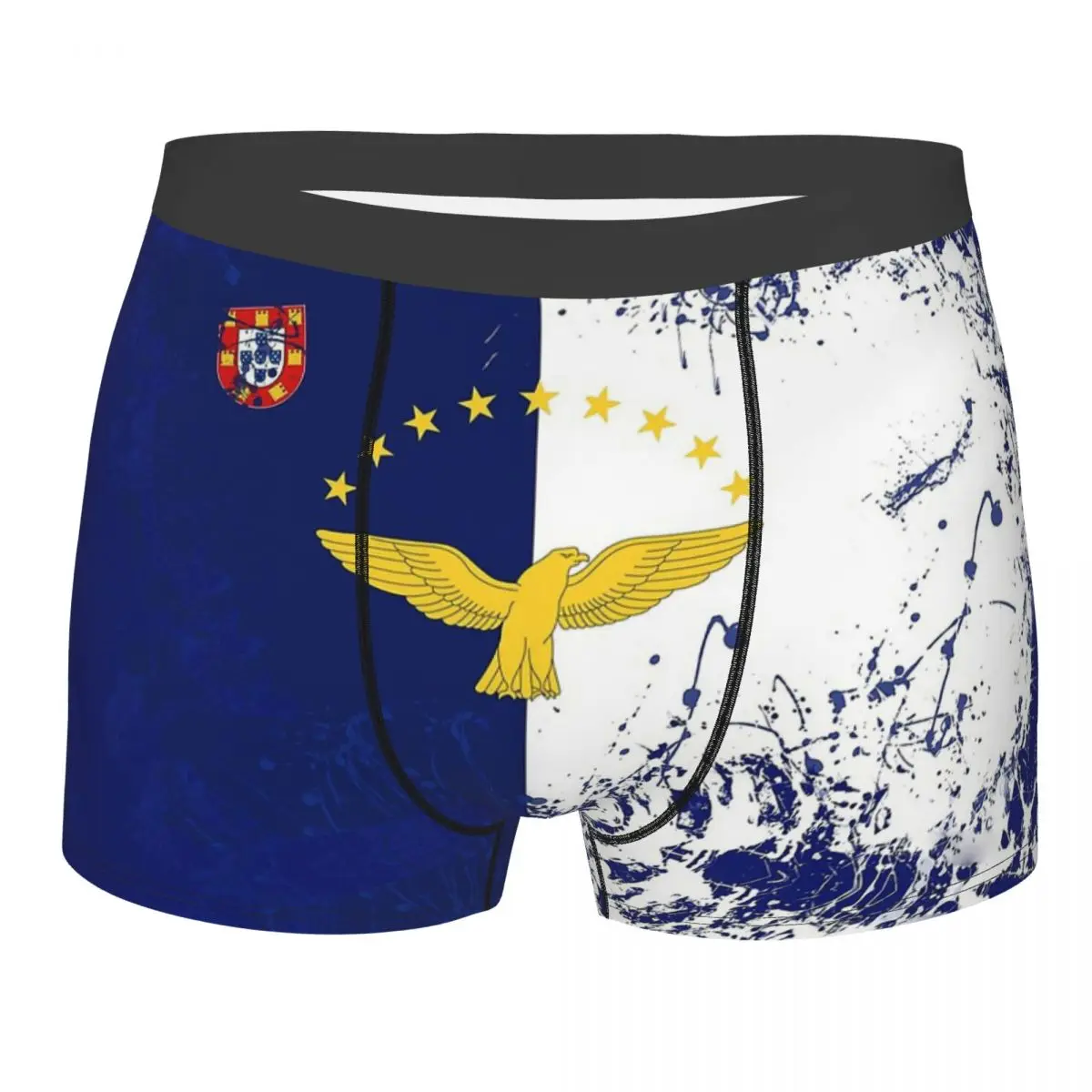 

Azores National Flag Underpants Homme Panties Male Underwear Sexy Shorts Boxer Briefs