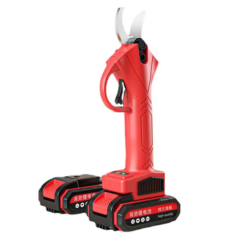 

Suitable forHandheld electric pruning shears fruit tree grafting shears rechargeable lithium battery garden tools labor-saving r