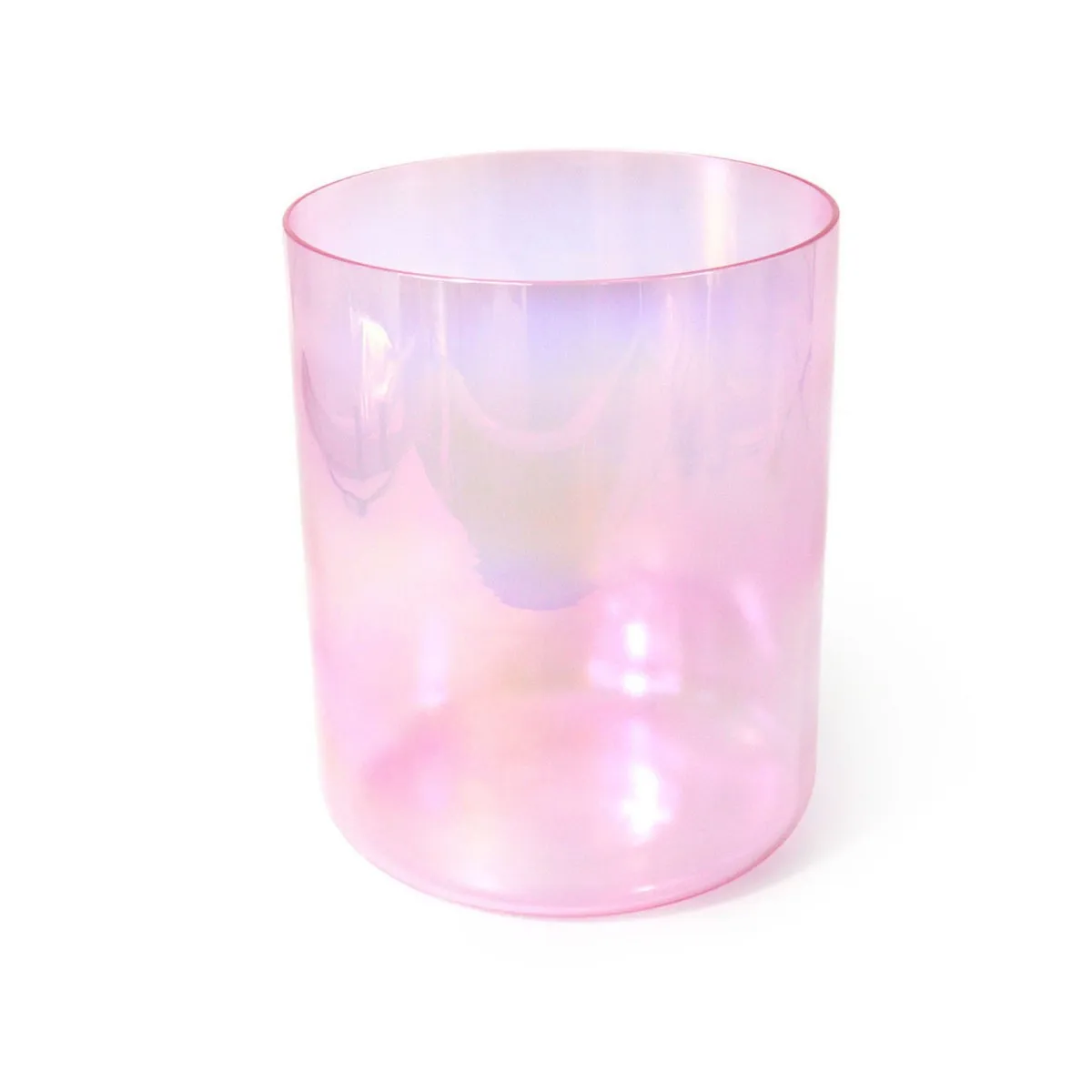 

Pink Crystal Singing Bowl Gong Yoga Stress Relief Sound Therapy Percussion Instrument Crystal Music Bowl Pure Sound Meditation