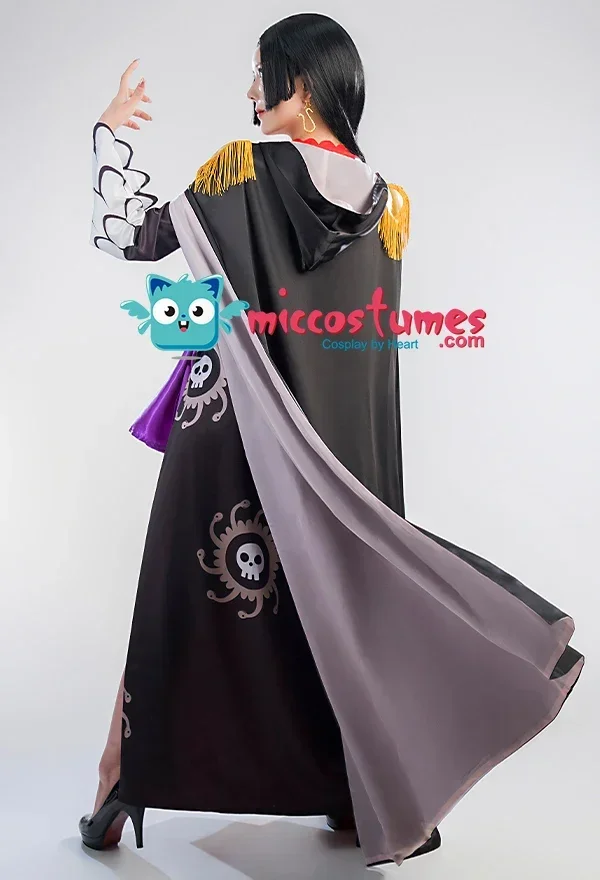 Women's Snake Princess Boa Cosplay Costume Women Sexy Kimono Dress and Obi with Ear Clip and Cape