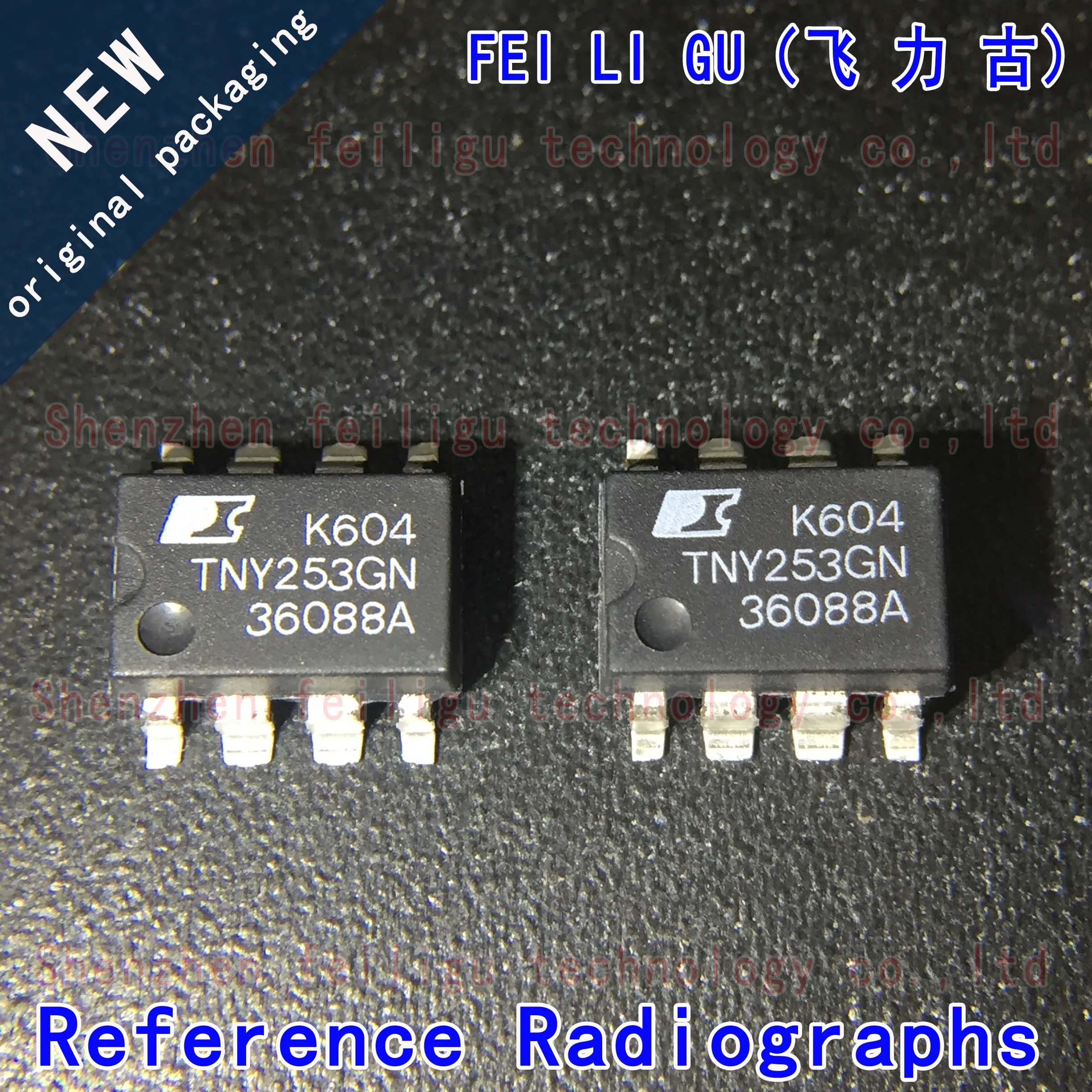 5/15/30/50PCS 100% New Original TNY253GN-TL TNY253GN TNY253 Package:SOP8 Power Management Offline Converter Chip
