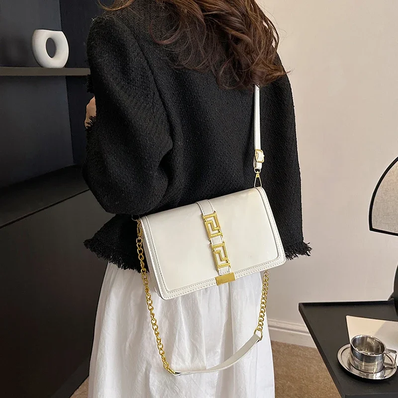 

Elegant Leather Classic Designer Paris Fashion Bag Large Capacity Crossbody Handbag Women Trendy Show Best