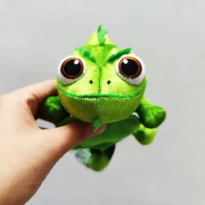 Pascal Rapunzel Chameleon Plush Dolls Pascal Stuffed Animals Cute Plush Doll Pascal Rapunzel Shoulder Plush Toys Children Gifts image 6
