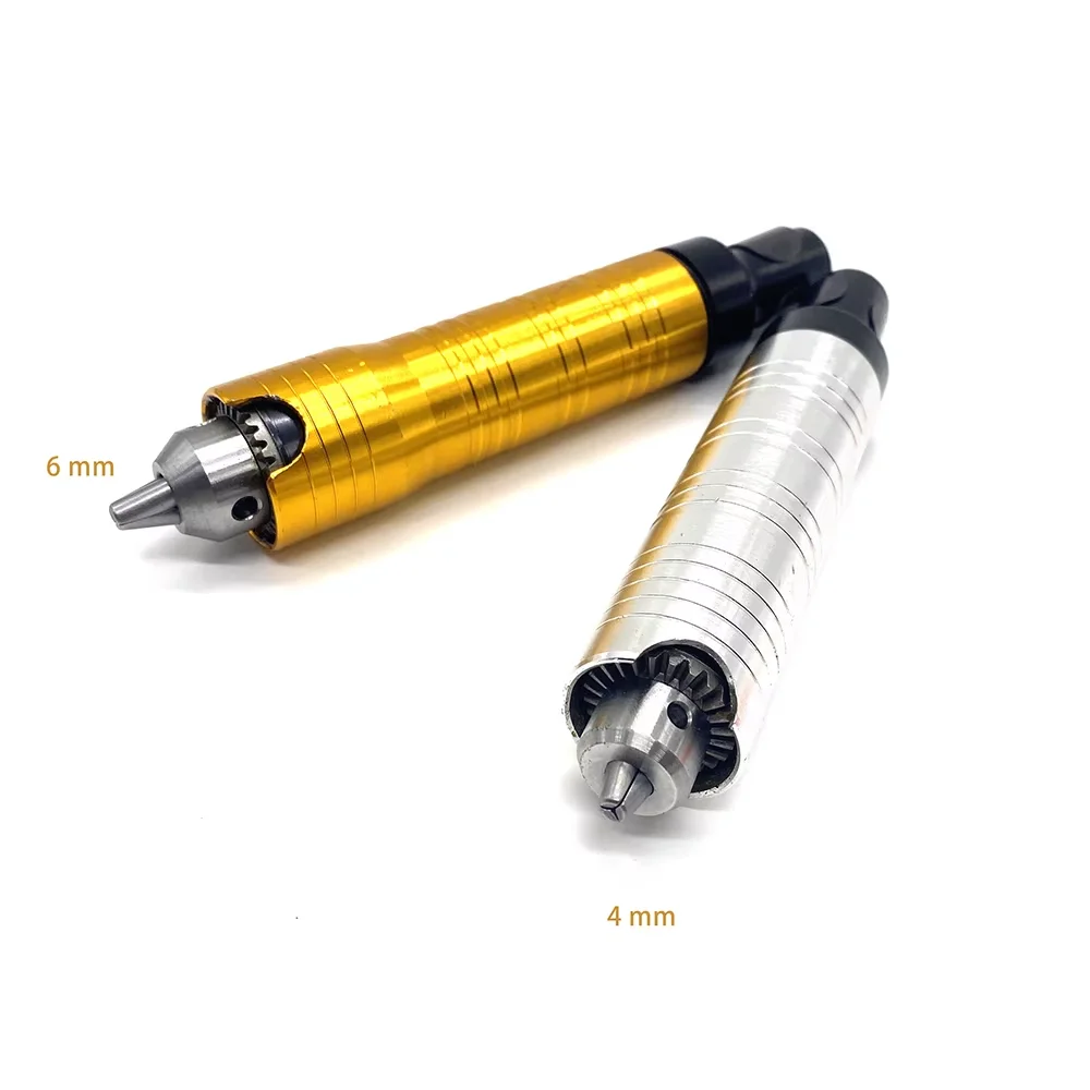 

Ручной гравировальный инструмент для ювелирных изделий 4/6 мм, роторный шлифовальный станок со стальным патроном, универсальный гибкий вал-рукоятка для полировки