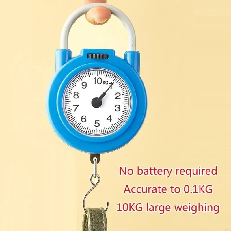 97QD 10kg Cơ học Vintage động Cân bằng Móc cân bằng Móc để các hành lý