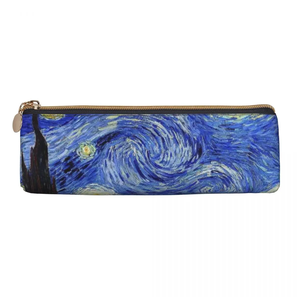 Van Gogh Inspired Pencil Case Classic Starry Night Back To School Pencil Cases Retro College Pencil Pouch Stationery Organizer