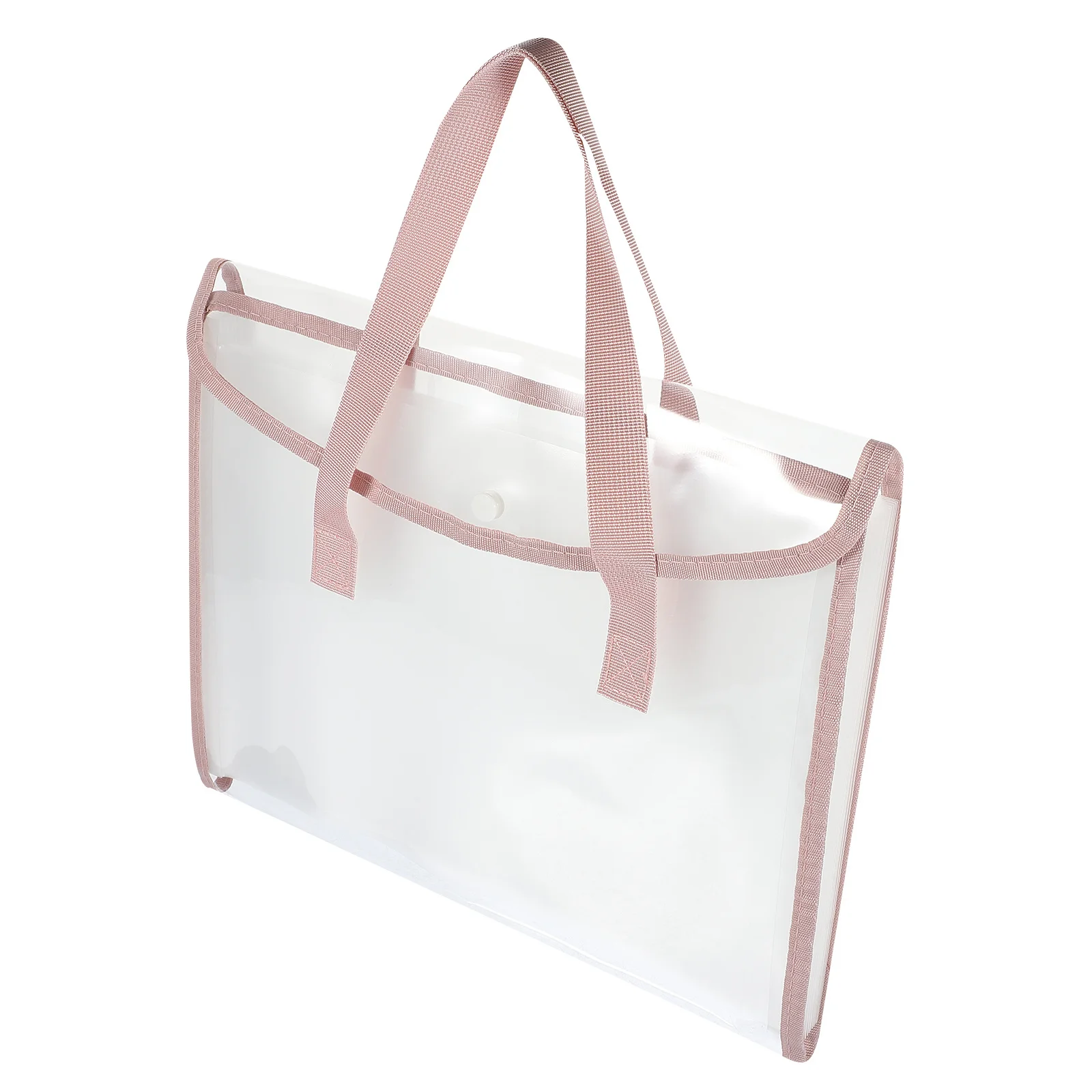 Large Capacity File Organizer Multi-Pocket Folder Portable File Bag Easy to Use for Documents Paper Storage Office Home