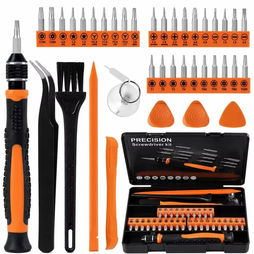 40 In 1 Precision Screwdriver Set DIY Electronic Repair Tool Kit For Phone Laptop MacBook Watch PC Maintenance