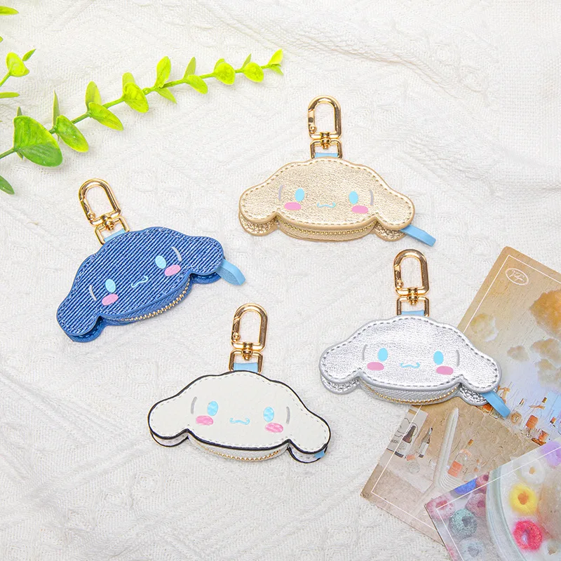 

Милый красочный брелок с рисунком Sanrio Cinnamoroll, кулон с высоким внешним видом, Kawaii, сумка в виде девичьего сердца, кулон, подарочные игрушки для девочек