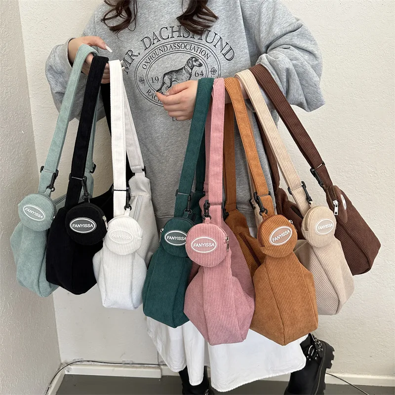 Fashionable Minimalist Single Shoulder Crossbody Storage Bag Large Capacity Storage Easy To Match with Various Styles UNISEX