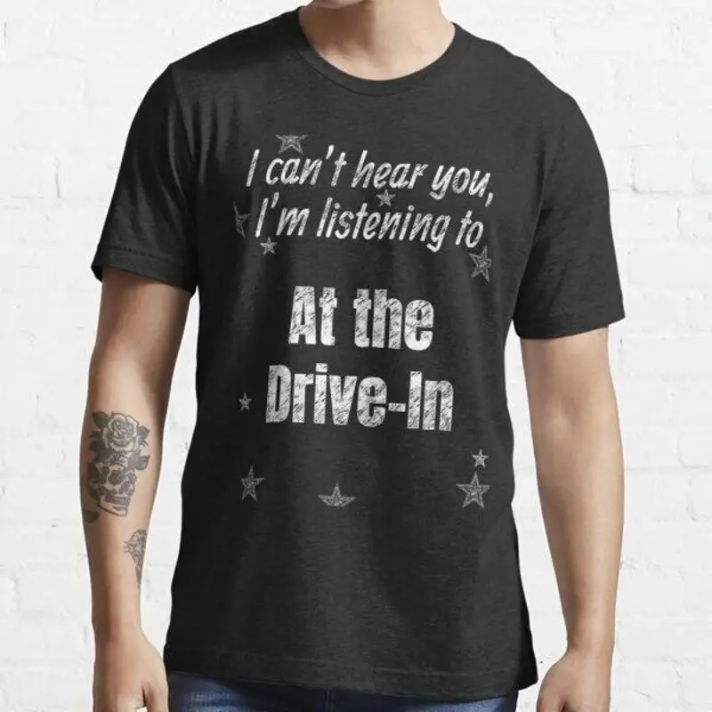 No puedo escucharlo en la camiseta Drive In Cedric Bixler Zavala