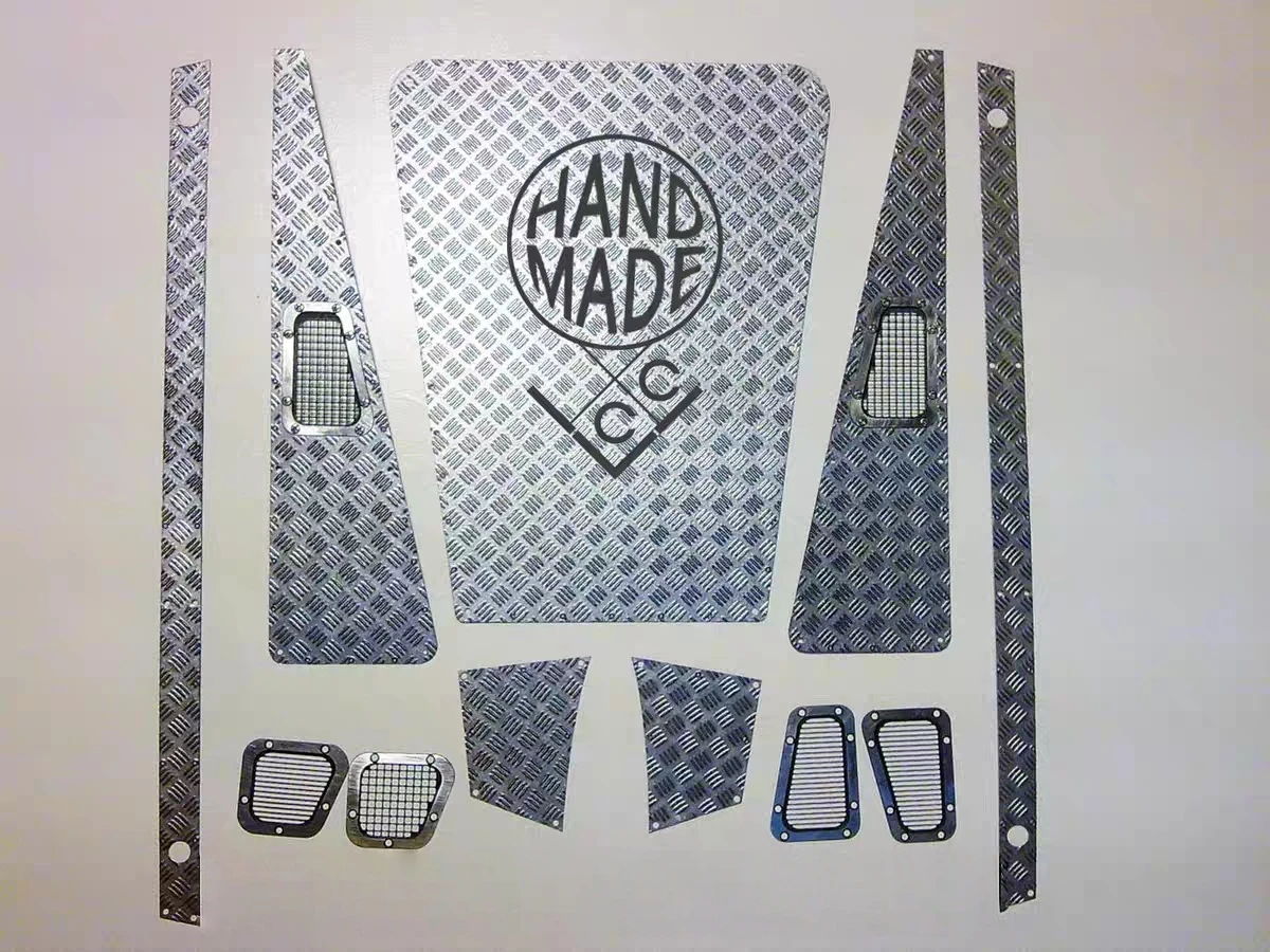 

CChand Metal Body Diamond plate for RC4WD G2 Defender D90 Car shell scale 1/10 RC Crawler Car toys Option parts