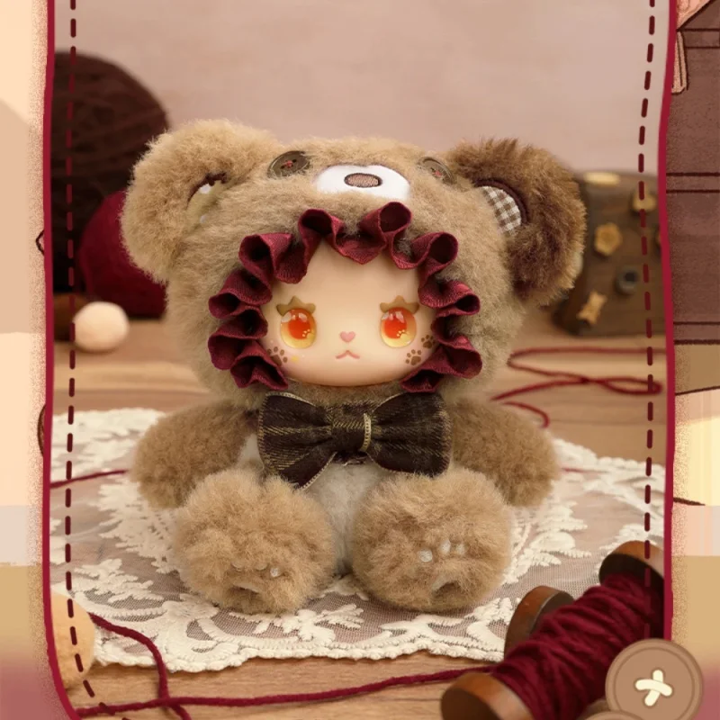 جميل إيما الدب التحالف سلسلة غامضة صندوق أعمى دمية العصرية اللعب على ظهره قلادة ديكور فتاة الهدايا