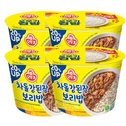 오뚜기컵밥 차돌강된장 보리밥 310g 4개