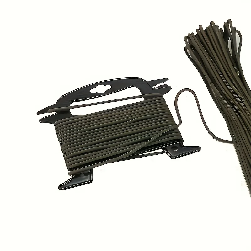 4pcs Durable Black PP Cord Winder Ladder Cord Winder Tiger Rack Outdoor Rope Organizer Gardening Accessories