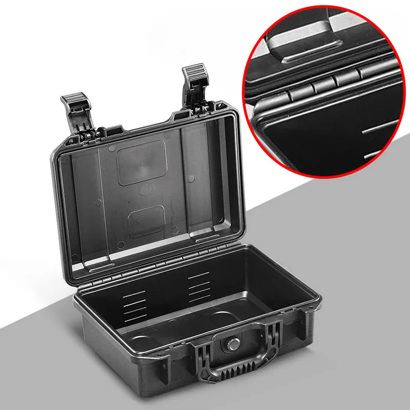 Plastic Portable Tool Box Equipment Protective Box Repair Tools Storage Case Professional Quakeproof Moisture-proof Tool Case