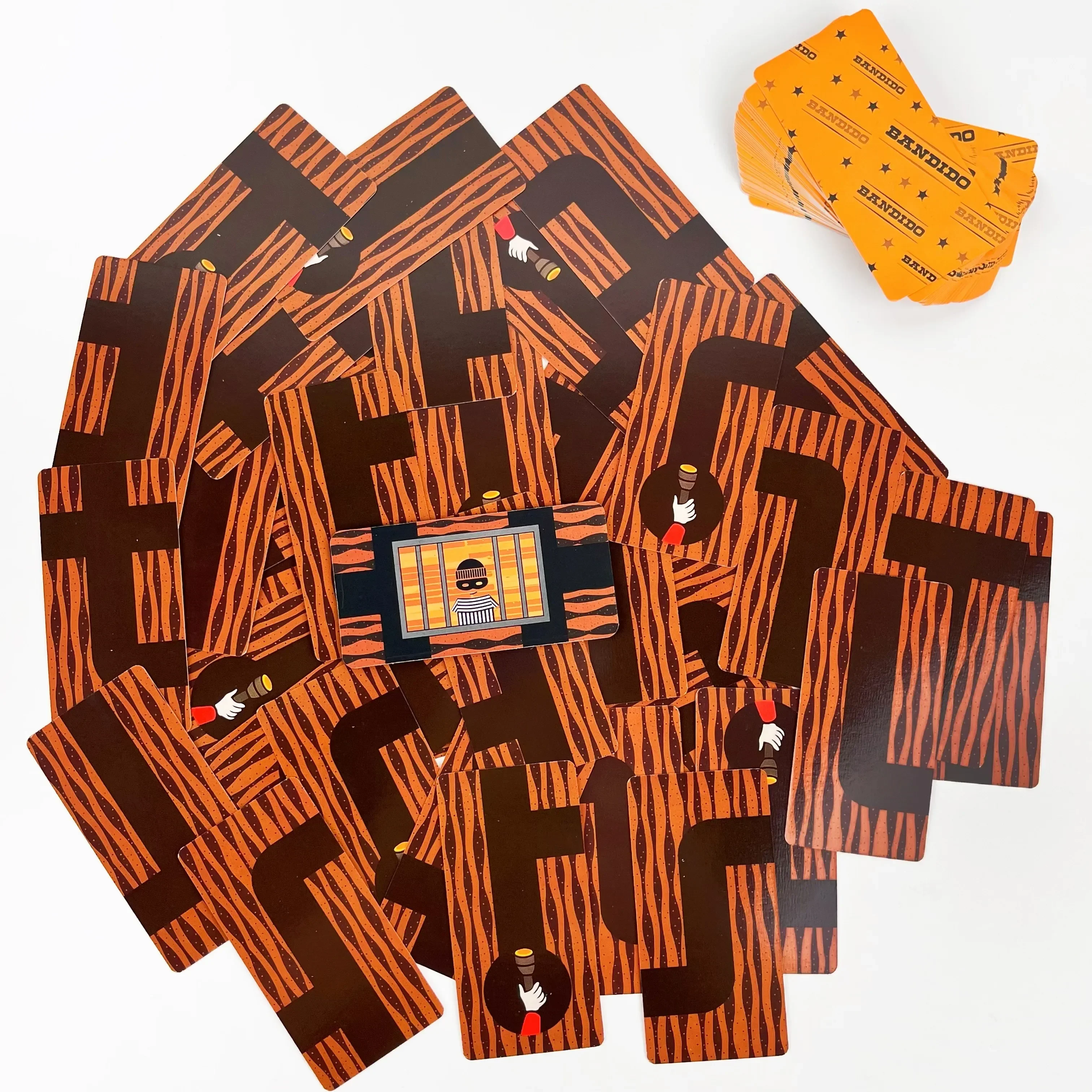 Bandido Bandida Board Game 1-4 Players Family Strategy Card Game, Puzzle Adventure Game for Kids Adults Party Family Game