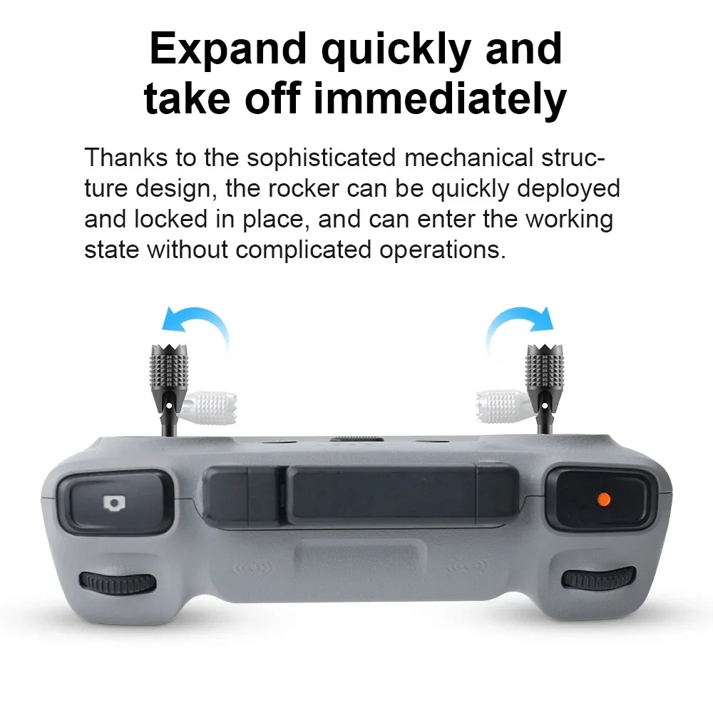 Składany joystick do DJI FPV/Flip/Mavic 3 Pro/Neo/Mini 3/4Pro/2/Air 2S/3 RC-N3/RC 2/RC Pilot zdalnego sterowania Thumb Rocker Akcesorium — zdjęcie produktu 4
