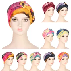 New Women's Hair Care Islamic Jersey Head Scarf Muslim Braid Turban Wrap Stretch Turban Hat Chemo Cap Head Wrap Beanies Skullies