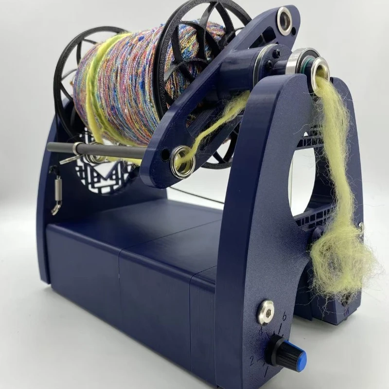 Big spinning wheel electric spinning machine plant fiber pet hair hand spinning art thread