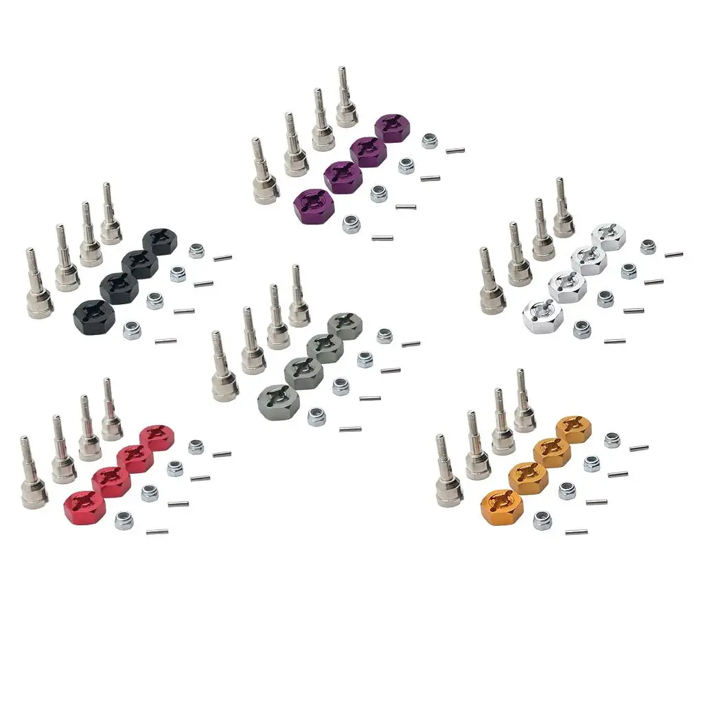 Wheel Conversion Set Axle 1/18 A949 A969 A979 K929 RC Truck Buggy Car Model Replacement Accessories