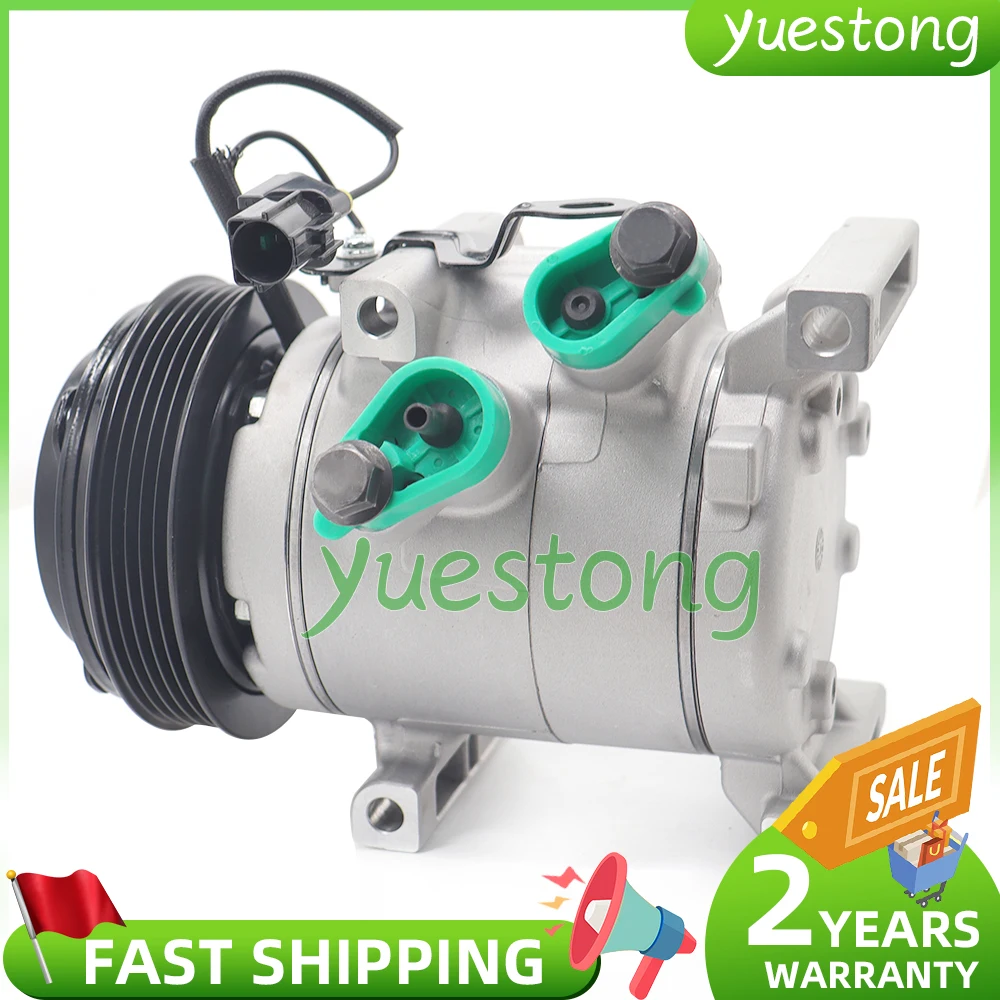 A/C Compressor For Hyundai i10 2014 2015 2016 2017 9520076KA0 9520076KA1 97701B4000 F500 9ADCA 02 F500 QADAA 03 97701-B9000