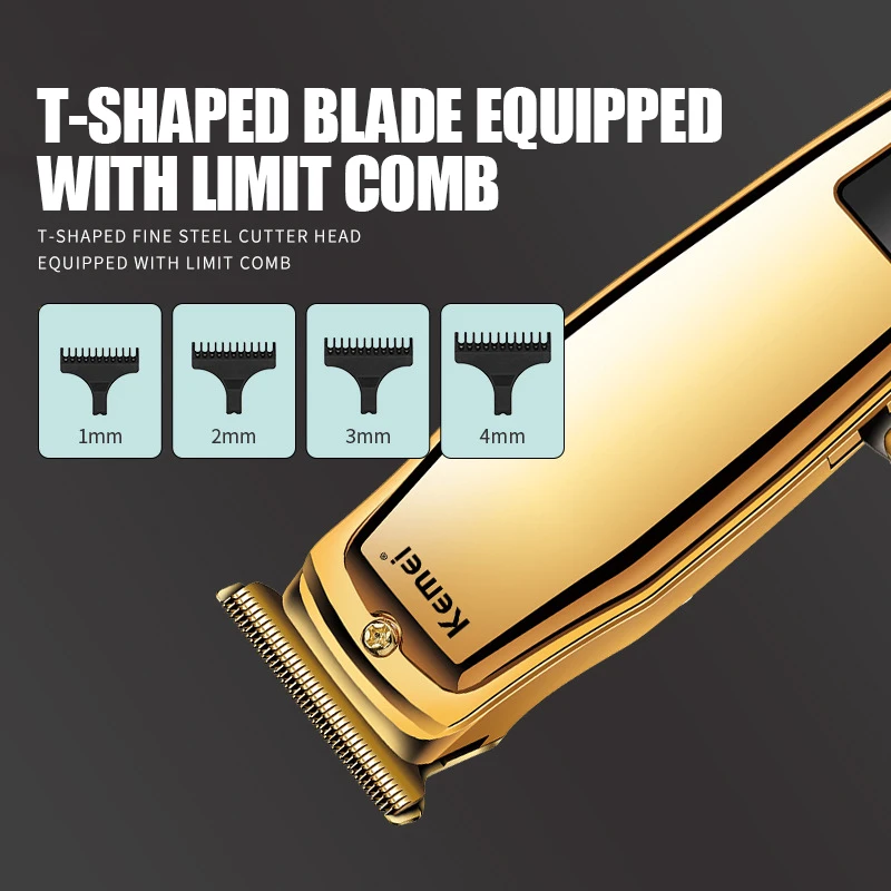 Electric Hair Trimmer Shaver Home Trimmers for Men Hair Clipper Professional Rechargeable Shavers Barber hair Cutting Machine