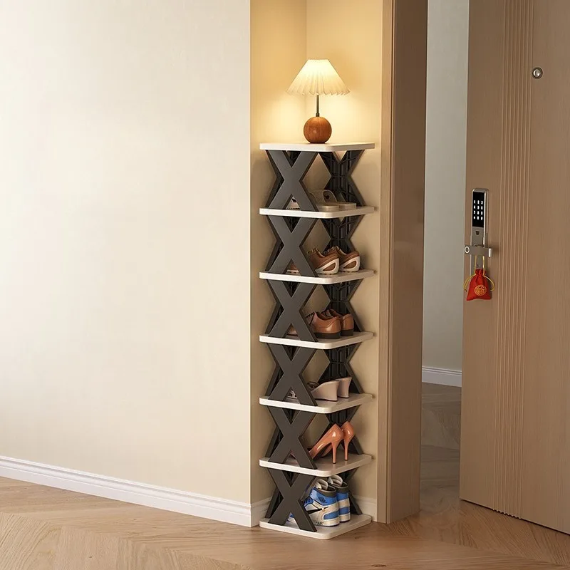 

multi-layer removable shoe rack indoor small narrow door shoe cabinet dormitory artifact этажерка для обуви entrance furniture