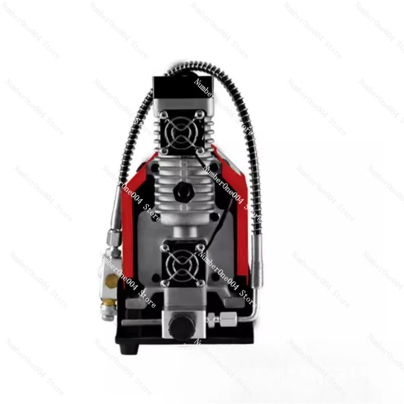 Portable Mini High Pressure Air Compressor 310 Bar 4500 PSI 12V DC Oil Free Air Pump For PCP