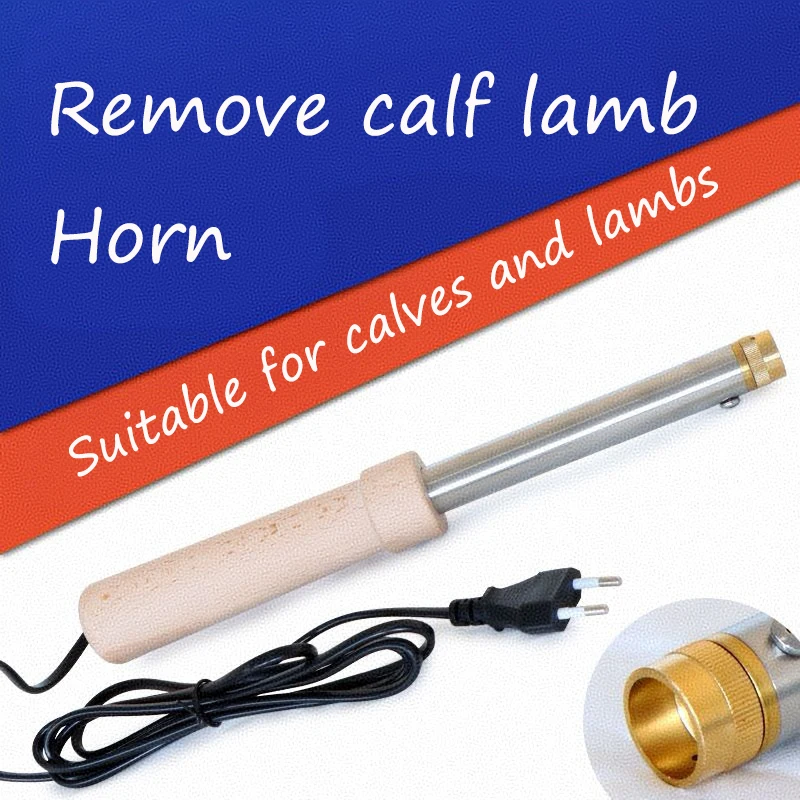 

1 шт., машина для удаления рога крупного рогатого скота, тип пневматического пистолета, быстрый электрический нагрев, медная головка, без крови, удаление рожка ягненка и теленка
