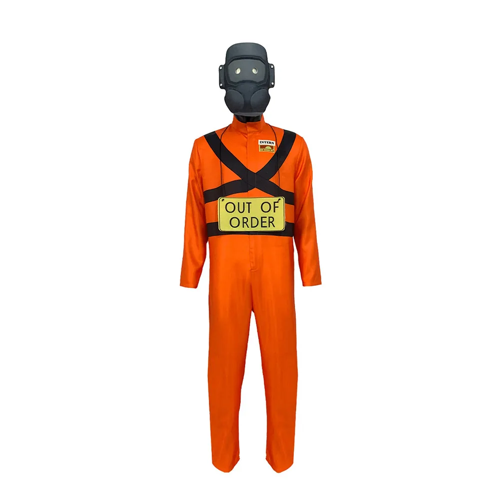 Game Lethal Company Cosplay Game Character Protective Suit Halloween Carnival Disguise Roleplay Suit For Boys Girls Children