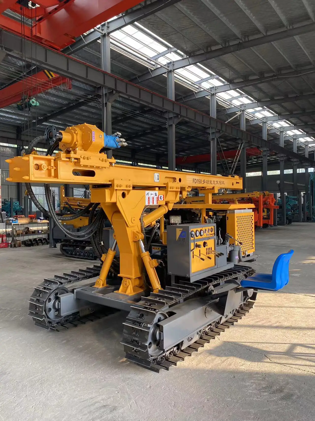 Multi-function Solar Pile Driver Drilling Pile Driver Photovoltaic Pile Driver for Solar Farm
