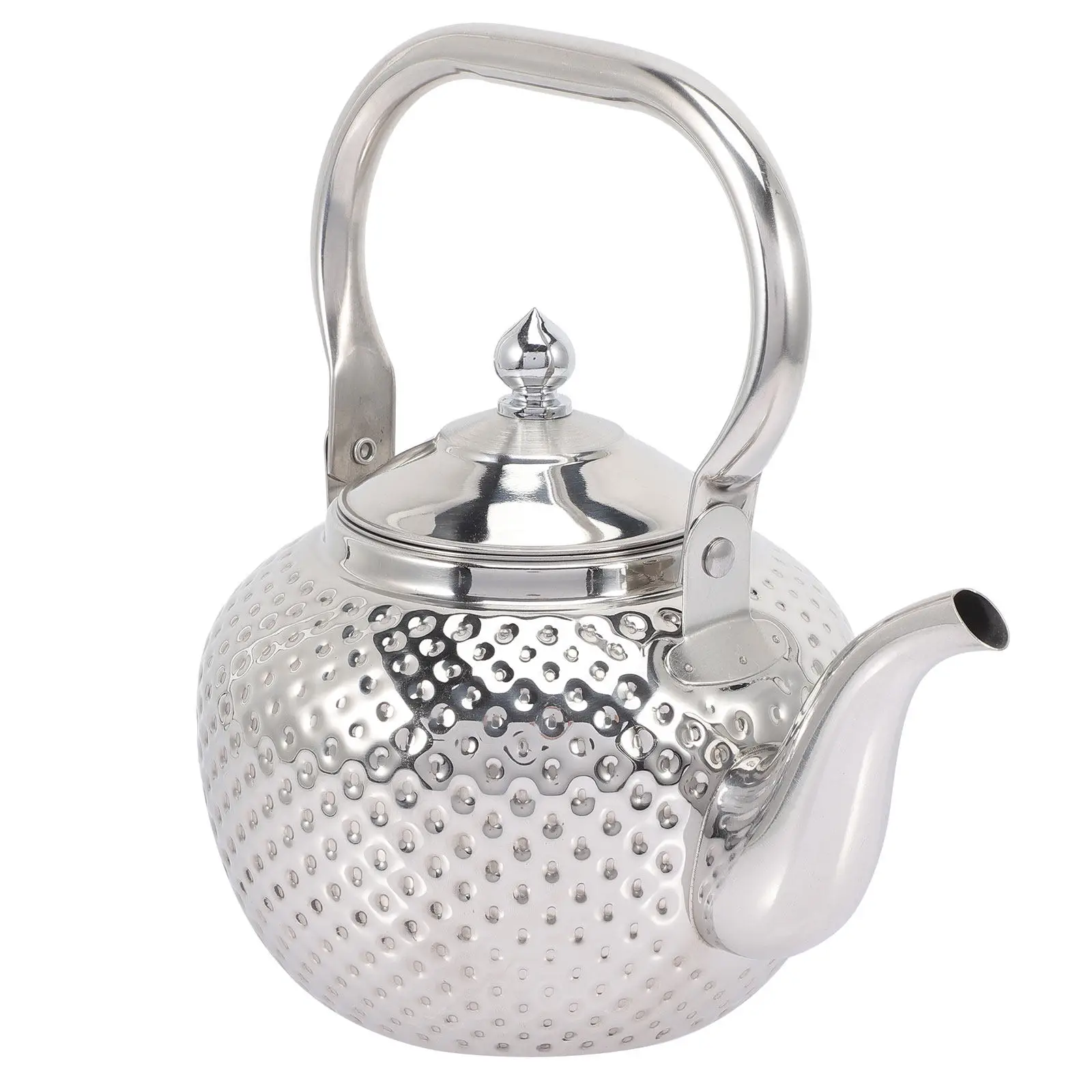 

Household Stainless Steel Tea Kettle Fast Heat Conduction Boiling Water Pot for Kitchen Tea Infuser Easy Clean Compact Design