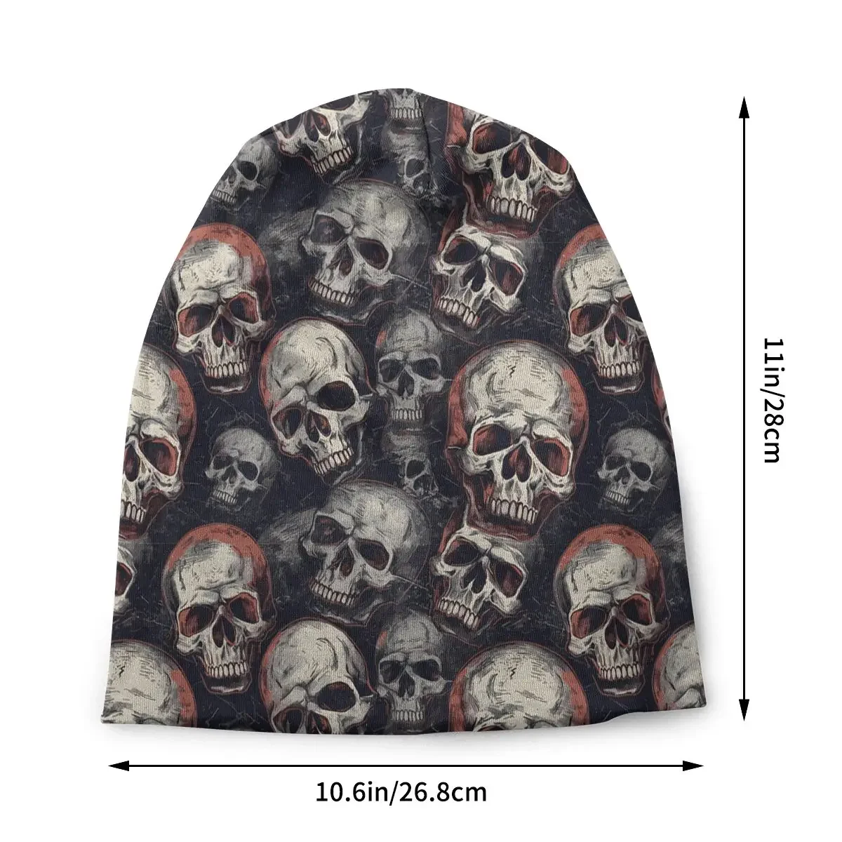 Skull Bone Skeleton Skullies Beanies Caps Scary Thin Hat Sport Sports Bonnet Hats for Men Women