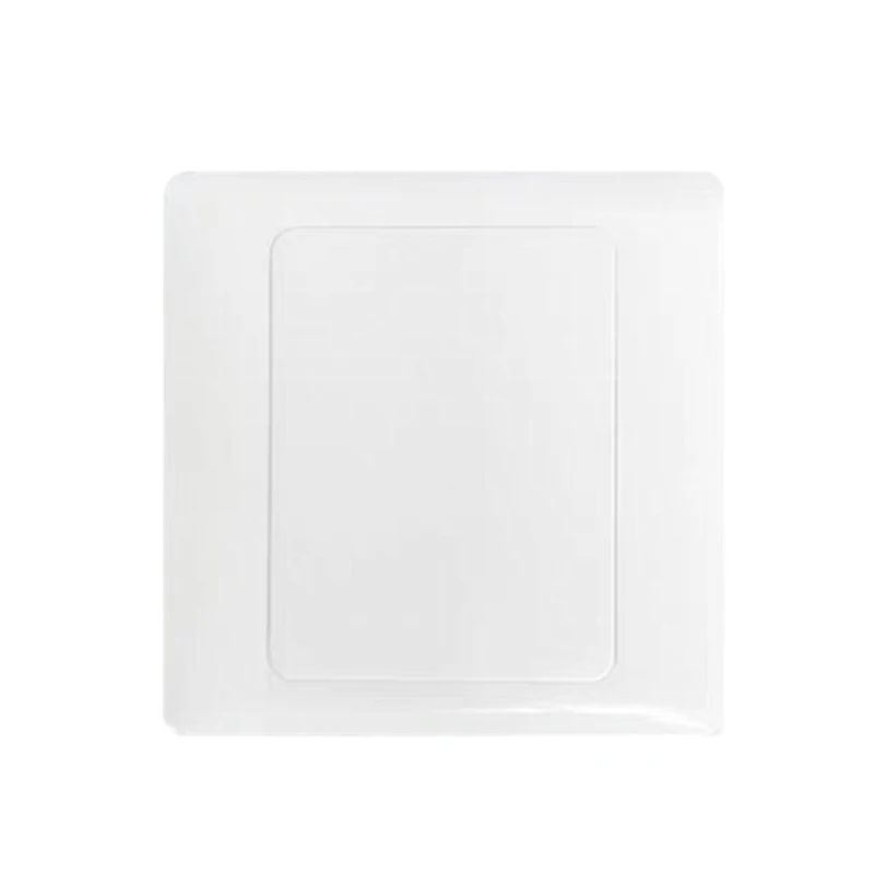 20pcs  High-quality PP Wall Switch Socket Blank Panel Cover Plate For Home Improvement Fire Retardant Wall Mounted Blank Panel