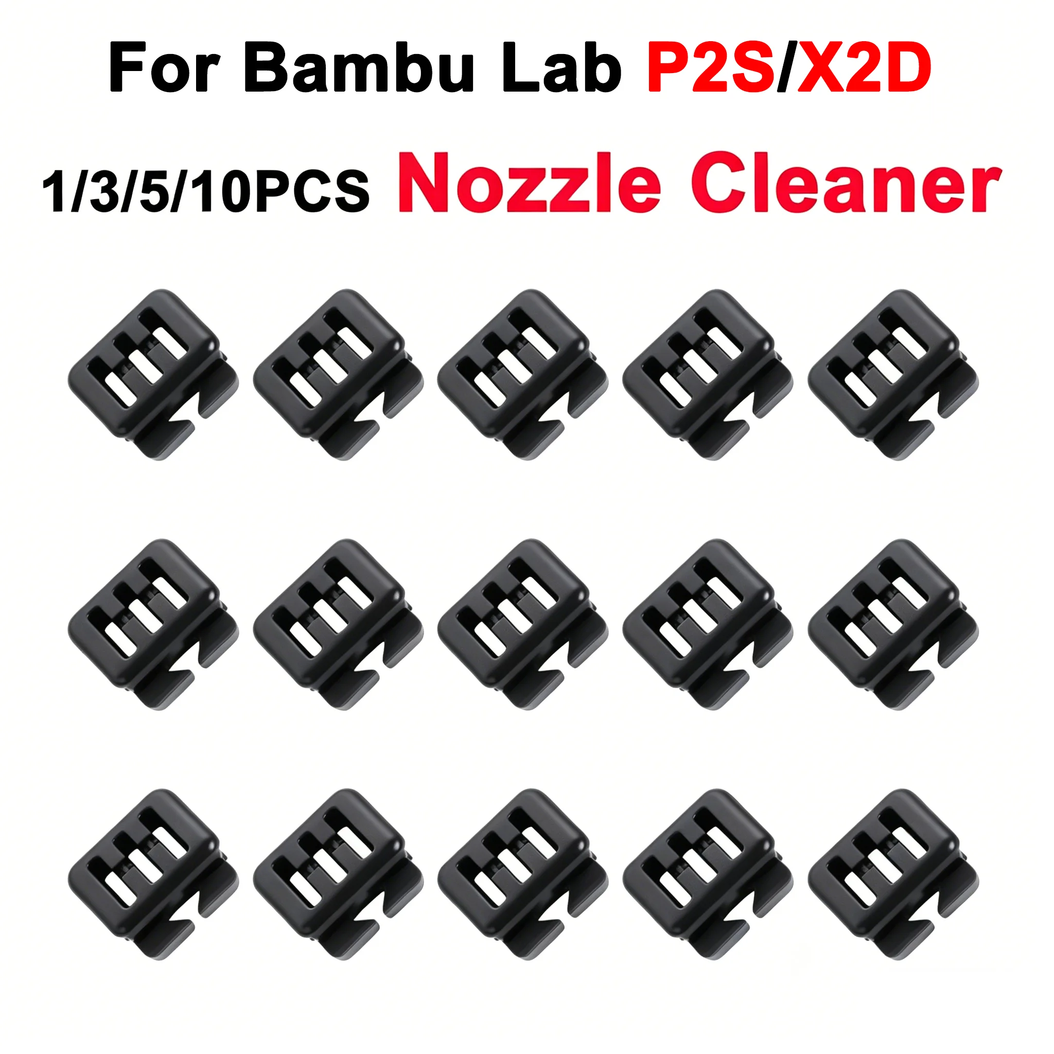 Nozzle Wiper For Bambu Lab P2S/X2D Silicone Brush High Quality Hotend Nozzles Cleanning Tool For Bambulab P2S Cleaner Parts