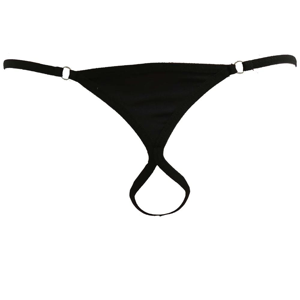 

Soft Breathable Thongs Strings Bikini Briefs Underwear Cuecas Tanga Underpants Erotic Lingerie Gay Hombre O Ring