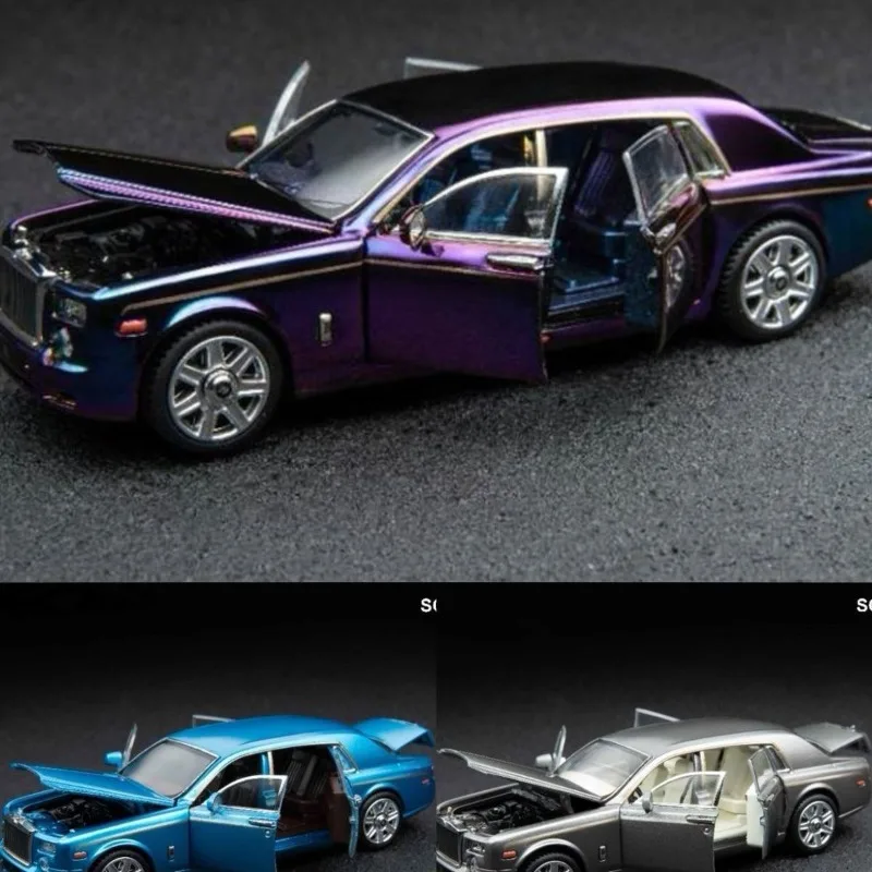 

DCM 1:64 Rolls-Royce Phantom simulation alloy car model, a gift toy for children and a collectible decorative item for adults.