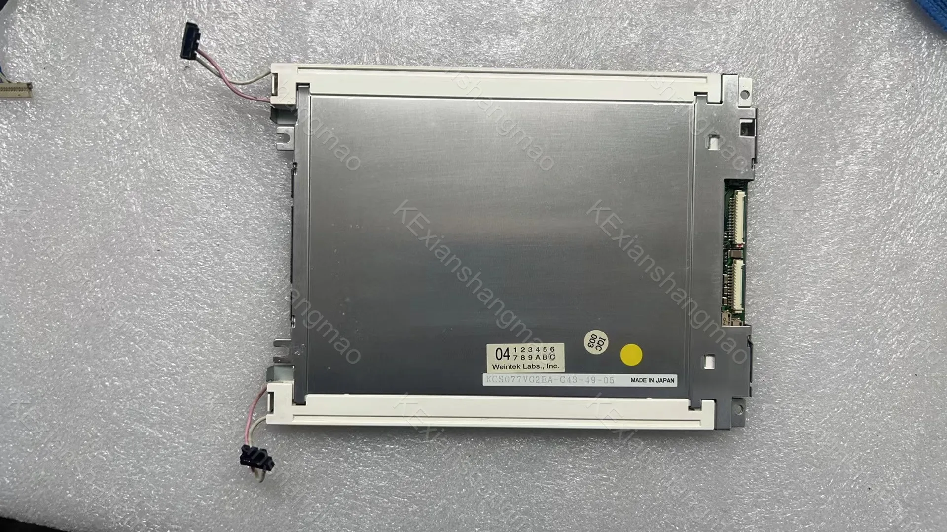 

Оригинальный экран дисплея KCS077VG2EA-G43, показали нормальные результаты испытаний.